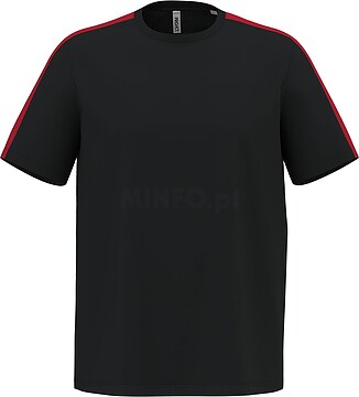 T-shirt teamwear bicolor unissexo PA4055