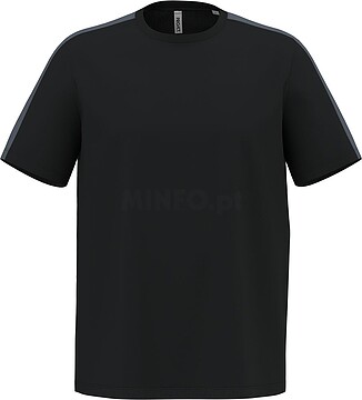 T-shirt teamwear bicolor unissexo PA4055