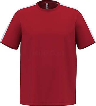 T-shirt teamwear bicolor unissexo PA4055