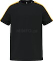 T-shirt teamwear bicolor de criança PA4056