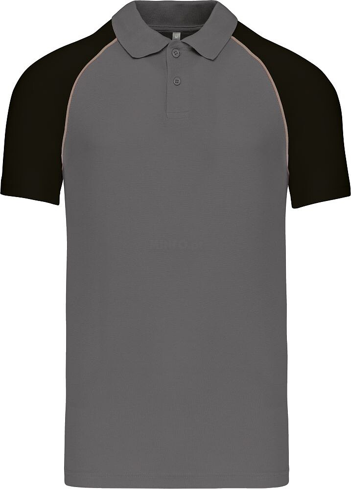 Polo baseball > polo de homem bicolor K226