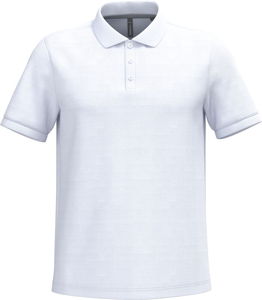 Polo piqué manga curta homem K241