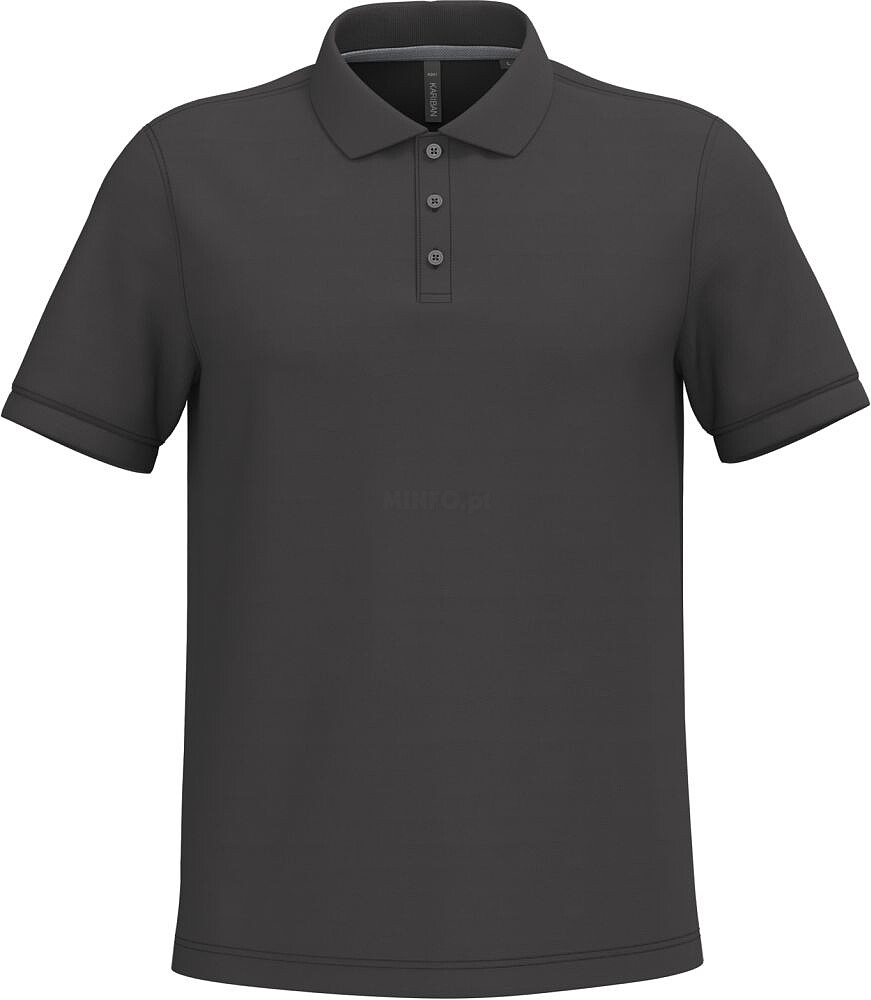 Polo piqué manga curta homem K241