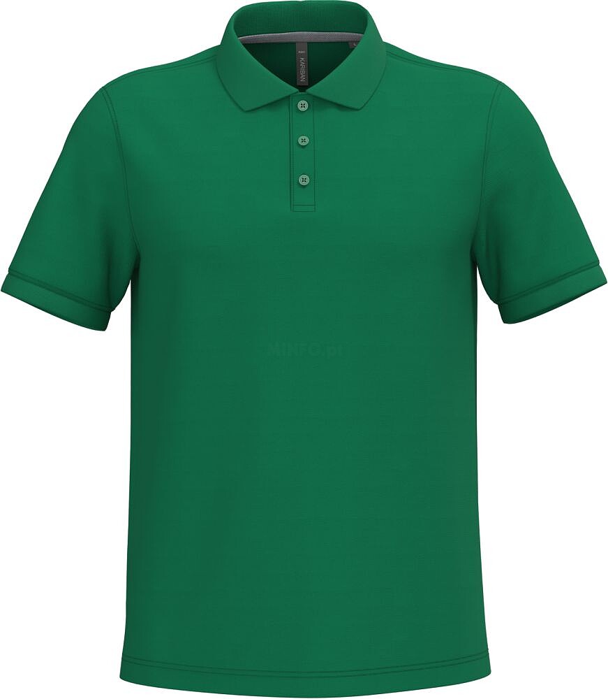 Polo piqué manga curta homem K241