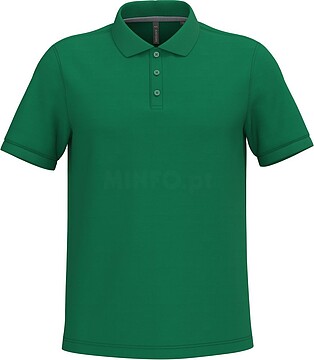 Polo piqué manga curta homem K241
