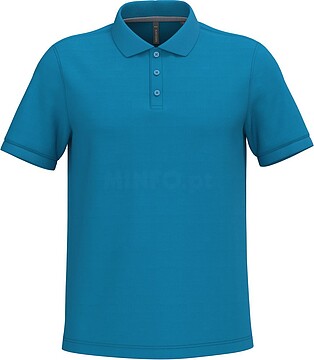 Polo piqué manga curta homem K241
