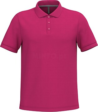 Polo piqué manga curta homem K241
