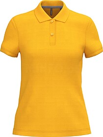 K242C Polo de senhora manga curta tam: M cor: Yellow : Karib...