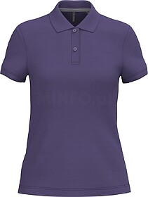 K242C Polo de senhora manga curta tam: 3XL cor: Purple : Kar...