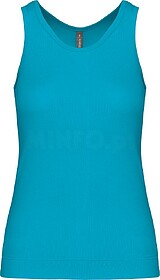 K311C Angelina - top de senhora tam: XS cor: Deep Turquoise ...