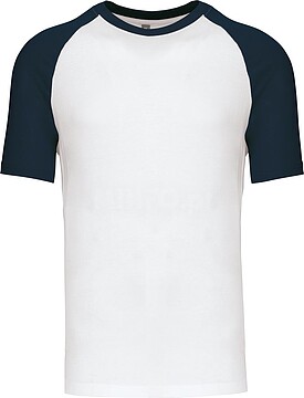 Baseball > t-shirt de homem bicolor K330