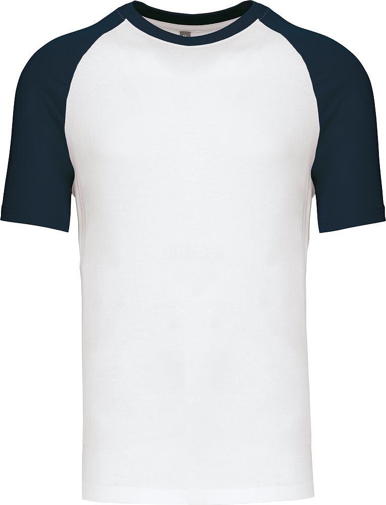 Baseball > t-shirt de homem bicolor K330