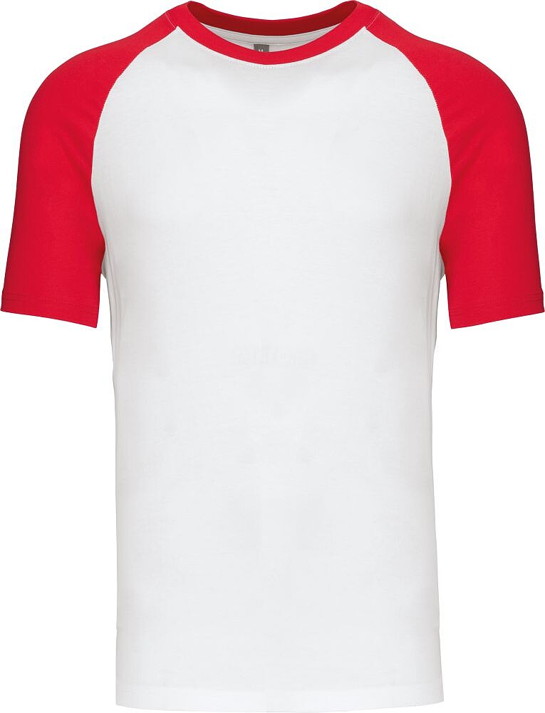 Baseball > t-shirt de homem bicolor K330