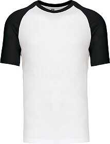 K330X Baseball > t-shirt de homem bicolor tam: 3XL cor: W...
