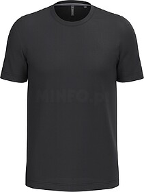 K356C T-shirt manga curta decote redondo tam: S cor: Black :...