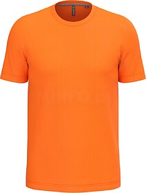 K356C T-shirt manga curta decote redondo tam: L cor: Orange ...