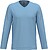 T-shirt manga comprida e decote V K358 - imagem 1