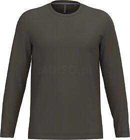 K359C T-shirt manga comprida decote redondo tam: S cor: Dark...