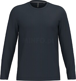 K359C T-shirt manga comprida decote redondo tam: L cor: Navy...