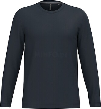 T-shirt manga comprida decote redondo K359