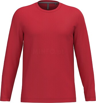 T-shirt manga comprida decote redondo K359