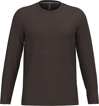 T-shirt manga comprida decote redondo K359
