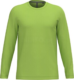 K359C T-shirt manga comprida decote redondo tam: L cor: Lime...