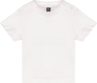 K363 T-shirt de bebé manga curta tam: 12M cor: White : Kari...