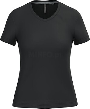 T-shirt de senhora de manga curta e decote V K381