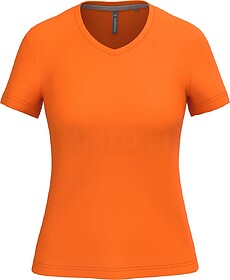 K381C T-shirt de senhora de manga curta e decote V tam: XXL ...