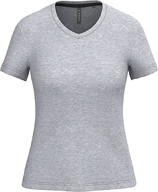 K381C T-shirt de senhora de manga curta e decote V tam: 3XL ...
