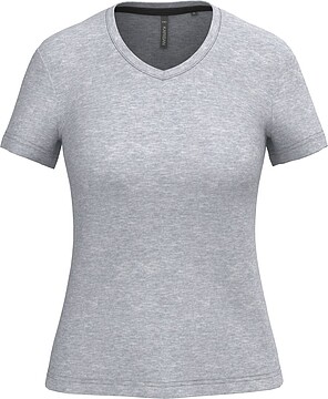 T-shirt de senhora de manga curta e decote V K381