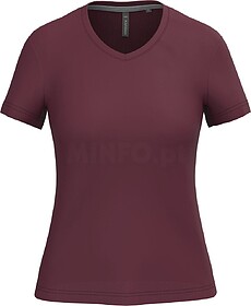K381C T-shirt de senhora de manga curta e decote V tam: 3XL ...