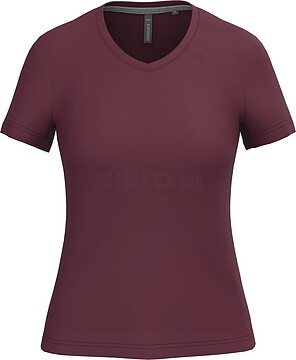 T-shirt de senhora de manga curta e decote V K381