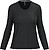 T-shirt de manga comprida decote V senhora K382 - imagem 1