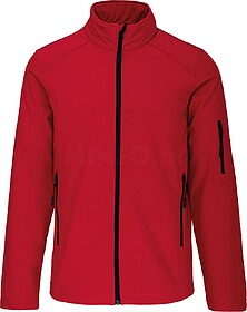K401 Casaco softshell de homem tam: XXL cor: Red : Kariban S...