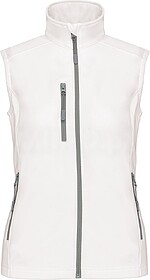 K404 Colete softshell de senhora tam: XXL cor: White : Karib...