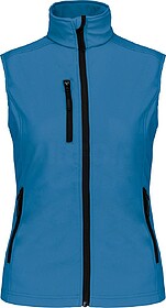 K404 Colete softshell de senhora tam: S cor: Aqua Blue : Kar...