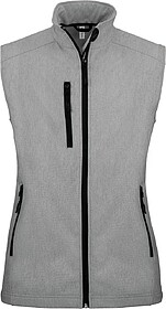 K404A Colete softshell de senhora tam: XXL cor: Marl Grey : ...