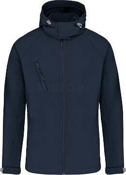 Blusão softshell com capuz amovível K413
