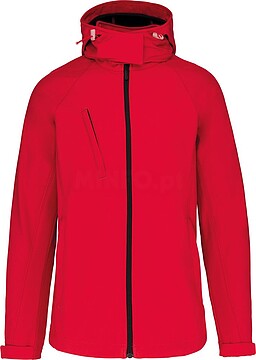 Blusão softshell de senhora com capuz amovível K414