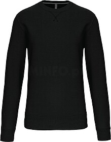 K442C Sweatshirt com decote redondo tam: L cor: Black : Kari...
