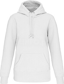 K443 Sweatshirt com capuz tam: XL cor: White : Kariban Confe...