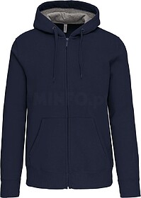 K444C Casaco sweatshirt com capuz tam: XL cor: Navy : Kariba...