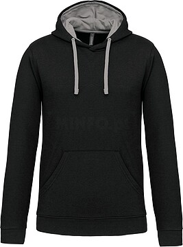 Sweatshirt com capuz em contraste K446
