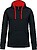Sweatshirt com capuz em contraste K446 - imagem 1