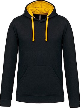 Sweatshirt com capuz em contraste K446