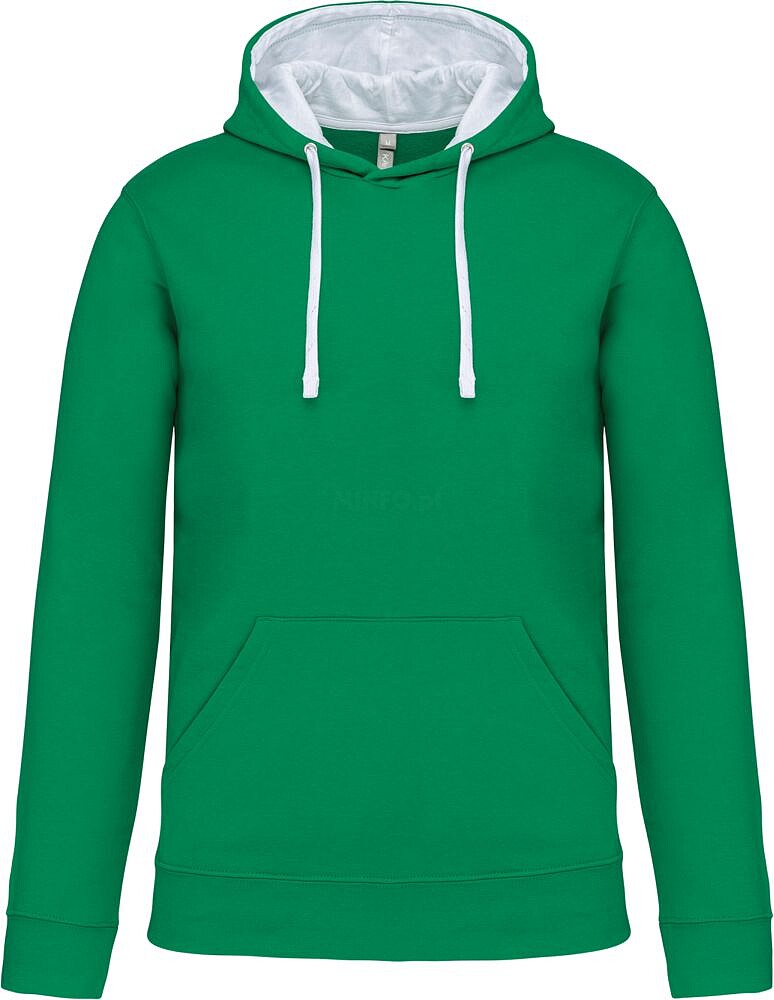 Sweatshirt com capuz em contraste K446
