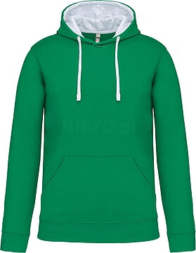 Sweatshirt com capuz em contraste K446