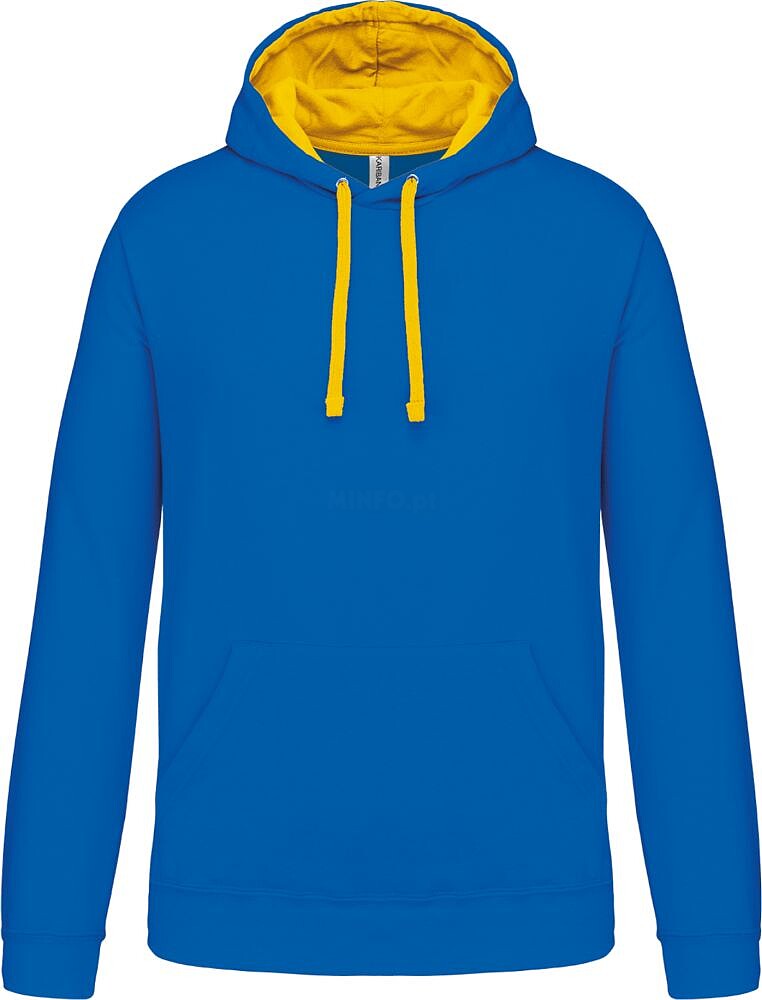 Sweatshirt com capuz em contraste K446